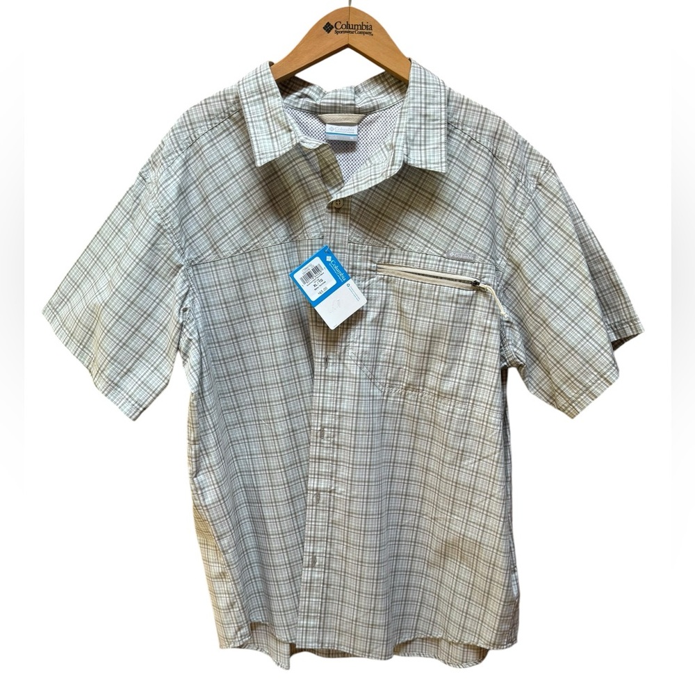 NWT Columbia Sycamore Falls‎ Yarn Dye Button Down Shirt